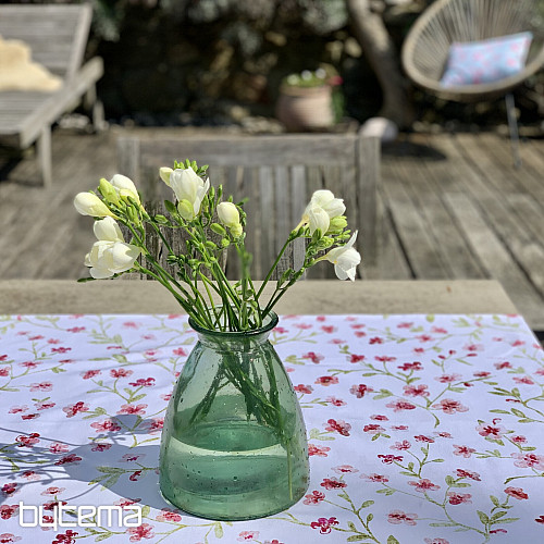 Nappe et écharpe SAKURA ROSE