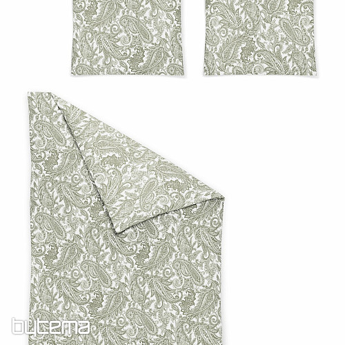 IRISETTE literie de luxe en satin FLORENZ 8447-30 VERT