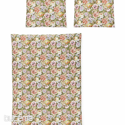 IRISETTE satin de coton luxe MAGIC 30 vert