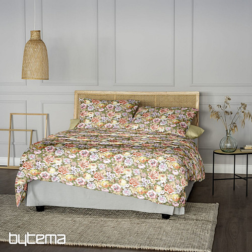 IRISETTE satin de coton luxe MAGIC 30 vert