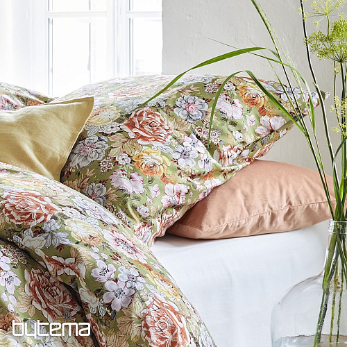 IRISETTE satin de coton luxe MAGIC 30 vert
