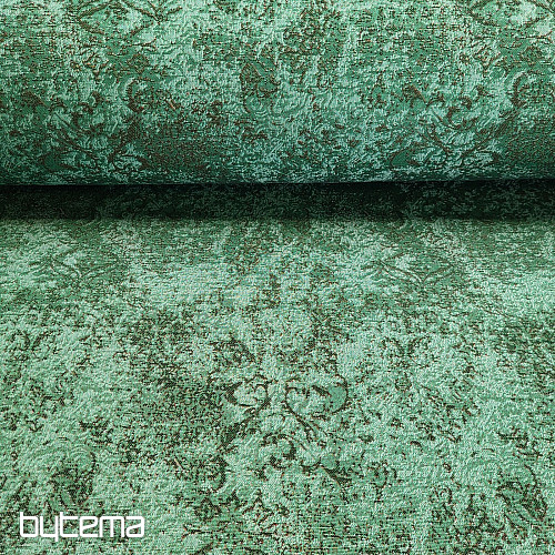 Tissu à tapisserie MARBRE VERT