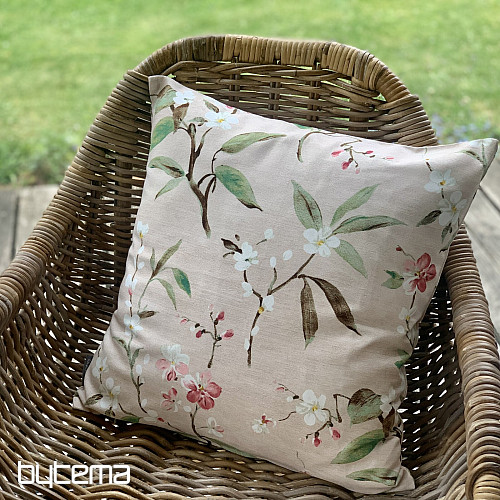 Taie d&#39;oreiller décorative NOA FLEUR rose