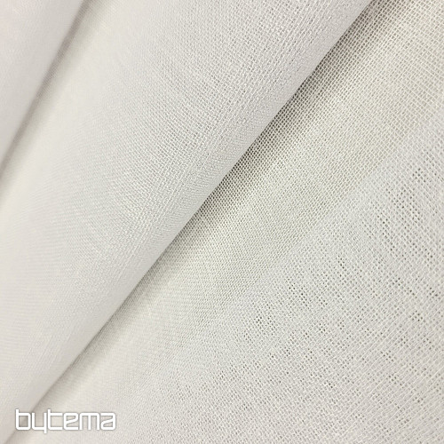 Rideau de luxe fini GERSTER 11334/01 blanc