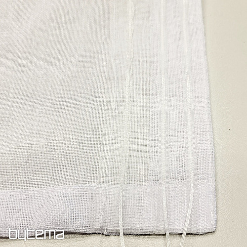 Rideau de luxe fini GERSTER 11334/01 blanc