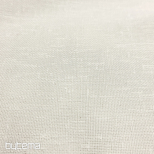 Rideau de luxe fini GERSTER 11334/01 blanc