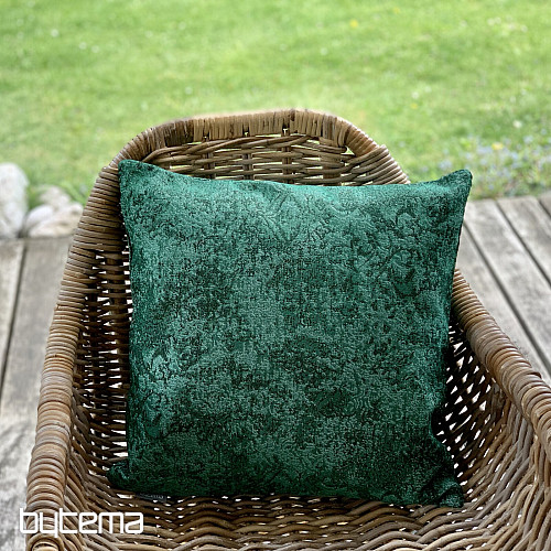 Housse de coussin tapisserie MARBRE VERT