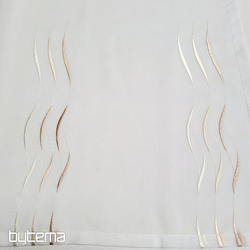 Rideau fini WAVE BEIGE