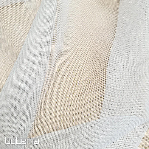 Rideau jacquard fini BLANC