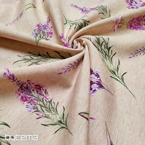 Tissu décoratif HIPATIA LAVANDE