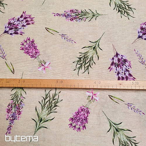 Tissu décoratif HIPATIA LAVANDE