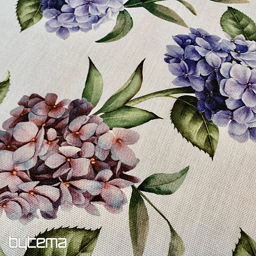 Nappe et écharpe BLEU HYDRANGEA