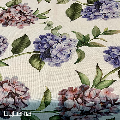 Nappe et écharpe BLEU HYDRANGEA
