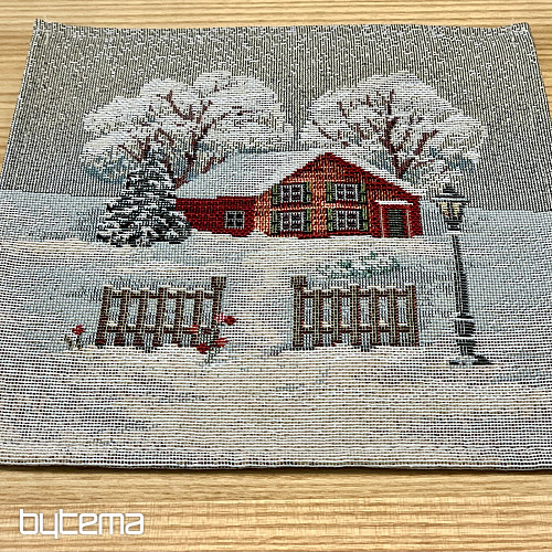 Nappe, châle et set de table Gobelin WINTER IDYLKA