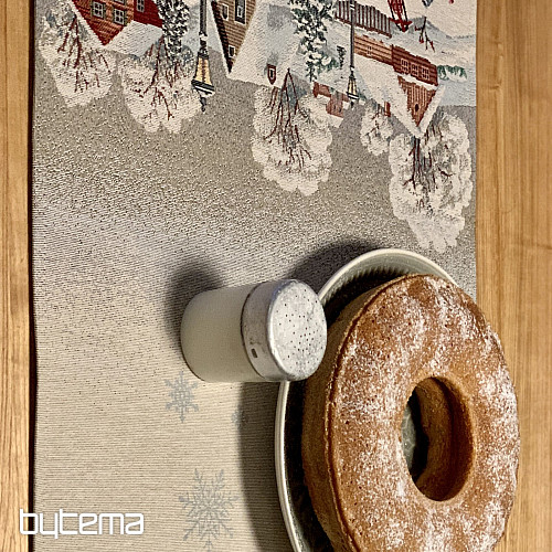 Nappe, châle et set de table Gobelin WINTER IDYLKA