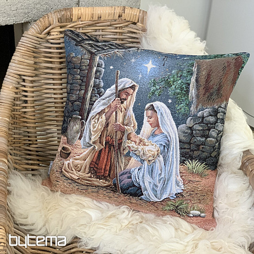 Tapisserie de Noël recouvrant LA SAINTE FAMILLE