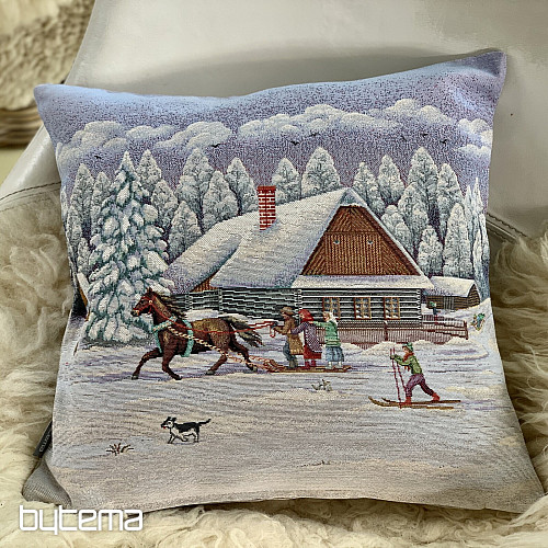 Housse de tapisserie de Noël WINTER RIDE