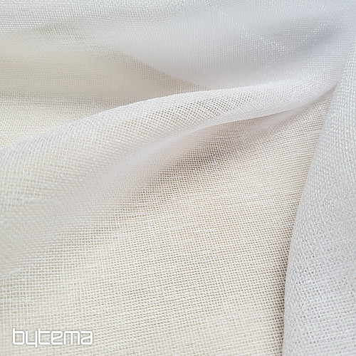 Rideau de luxe fini GERSTER 11334 BLANC II