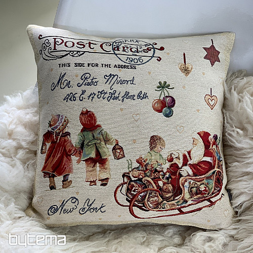 Couverture de tapisserie de Noël CARTE POSTALE