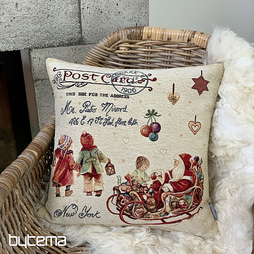 Couverture de tapisserie de Noël CARTE POSTALE