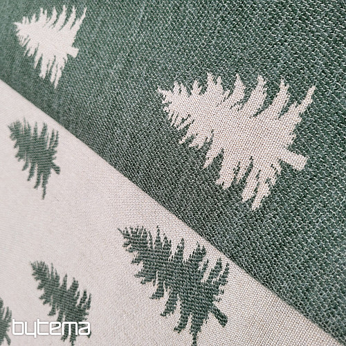 Tissu décoratif luxueux VERT APPIANO