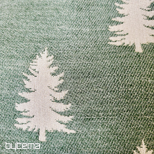 Tissu décoratif luxueux VERT APPIANO