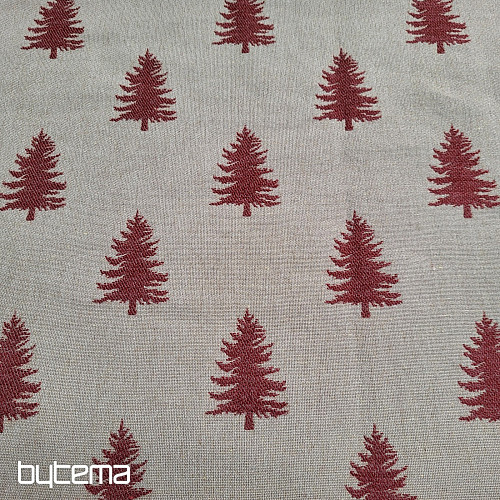 Tissu de décoration de luxe APPIANO ROUGE