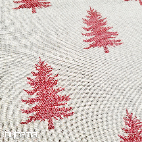 Tissu de décoration de luxe APPIANO ROUGE