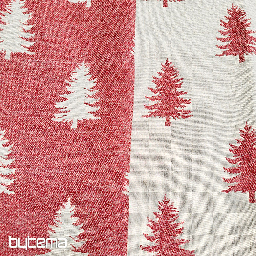Tissu de décoration de luxe APPIANO ROUGE