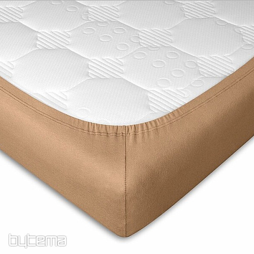 Drap jersey couleur SV. BRUN