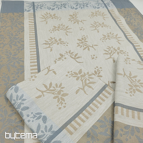 Serviettes Egypte. PRODUCTEUR de coton sv. gris 3 pièces