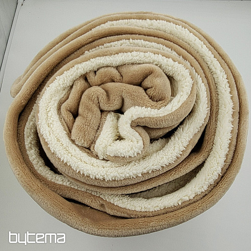Couverture Ovečka lisse BEIGE clair
