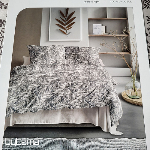 IRISETTE TENCEL LOTUS 8569-11 pré foncé. gris
