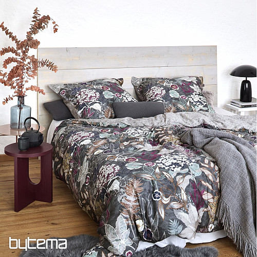 IRISETTE satin de coton de luxe VAGUE 8571-90 FLEURS COLORÉES
