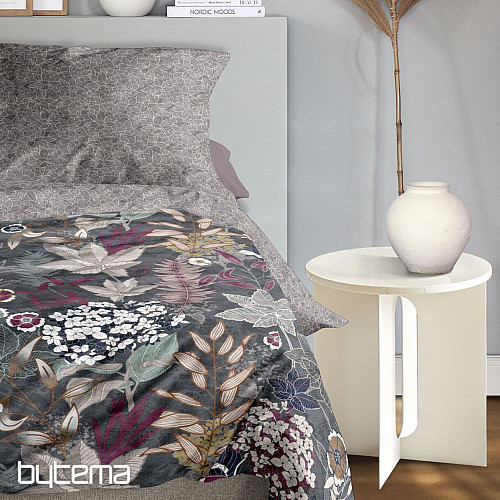 IRISETTE satin de coton de luxe VAGUE 8571-90 FLEURS COLORÉES