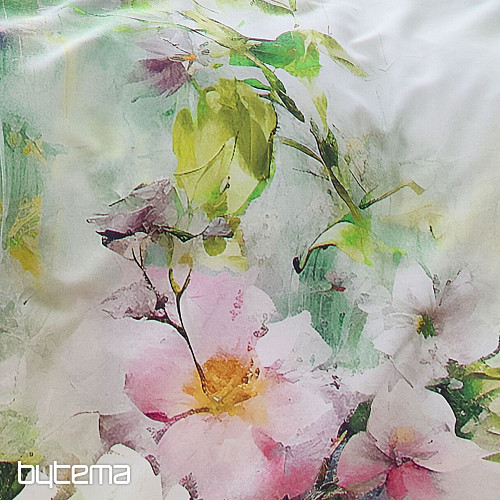 IRISETTE satin de coton de luxe TOKIO 8572-30 MONET