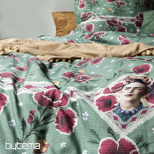 IRISETTE luxueux satin de coton FRIDA KAHLO - COQUILLETS