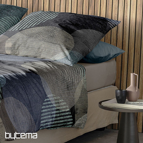 Literie de luxe en flanelle IRISETTE ZOBEL 8553-11 ROUE GRIS