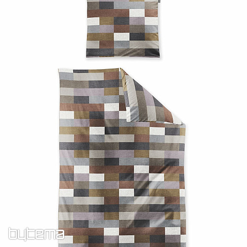 Literie flanelle IRISETTE KOALA 8534-50 marron gris