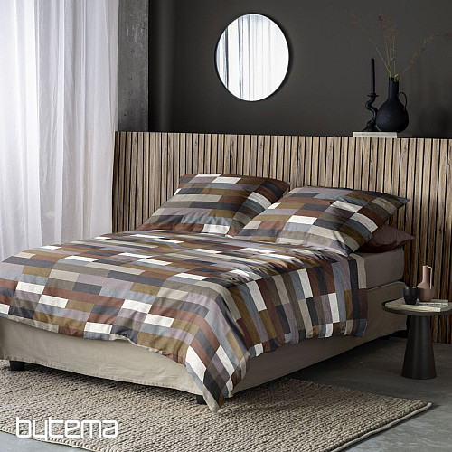 Literie flanelle IRISETTE KOALA 8534-50 marron gris