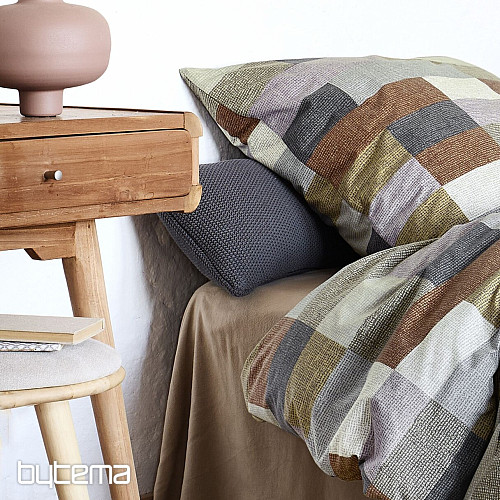 Literie flanelle IRISETTE KOALA 8534-50 marron gris