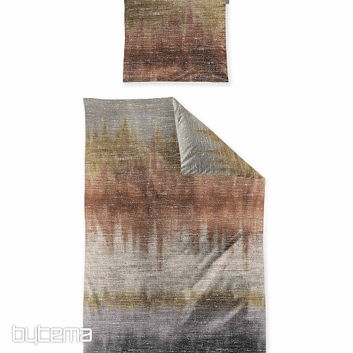 Literie de luxe en flanelle IRISETTE KOALA 8546-50 orange