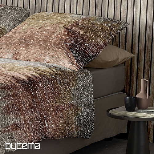 Literie de luxe en flanelle IRISETTE KOALA 8546-50 orange