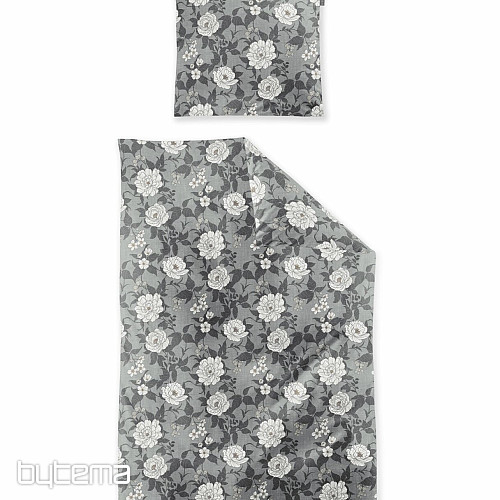 Literie de luxe en flanelle IRISETTE KOALA 8531-11 gris