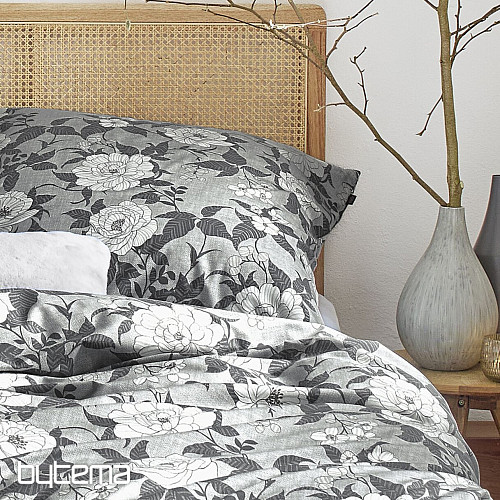 Literie de luxe en flanelle IRISETTE KOALA 8531-11 gris
