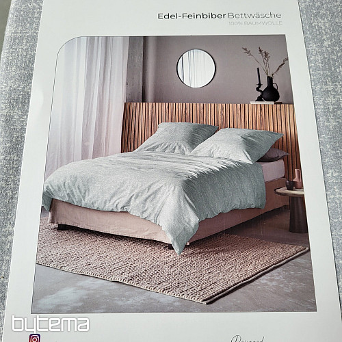 Literie flanelle IRISETTE KOALA 8544-11 argent