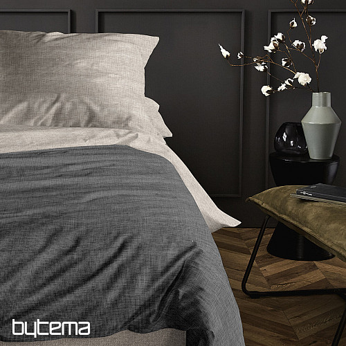 IRISETTE satin de coton de luxe WAVE 8557-11 anthracite