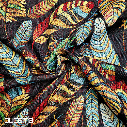 Tissu décoratif NAVAHO noir