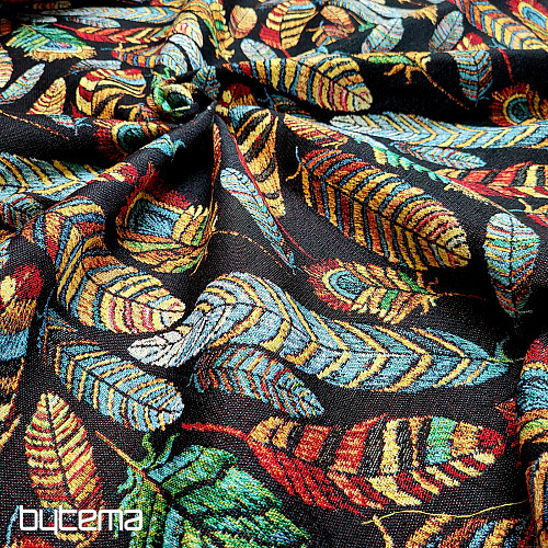 Tissu décoratif NAVAHO noir