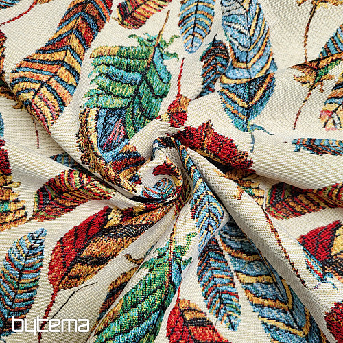 Tissu tapisserie NAVAHO beige